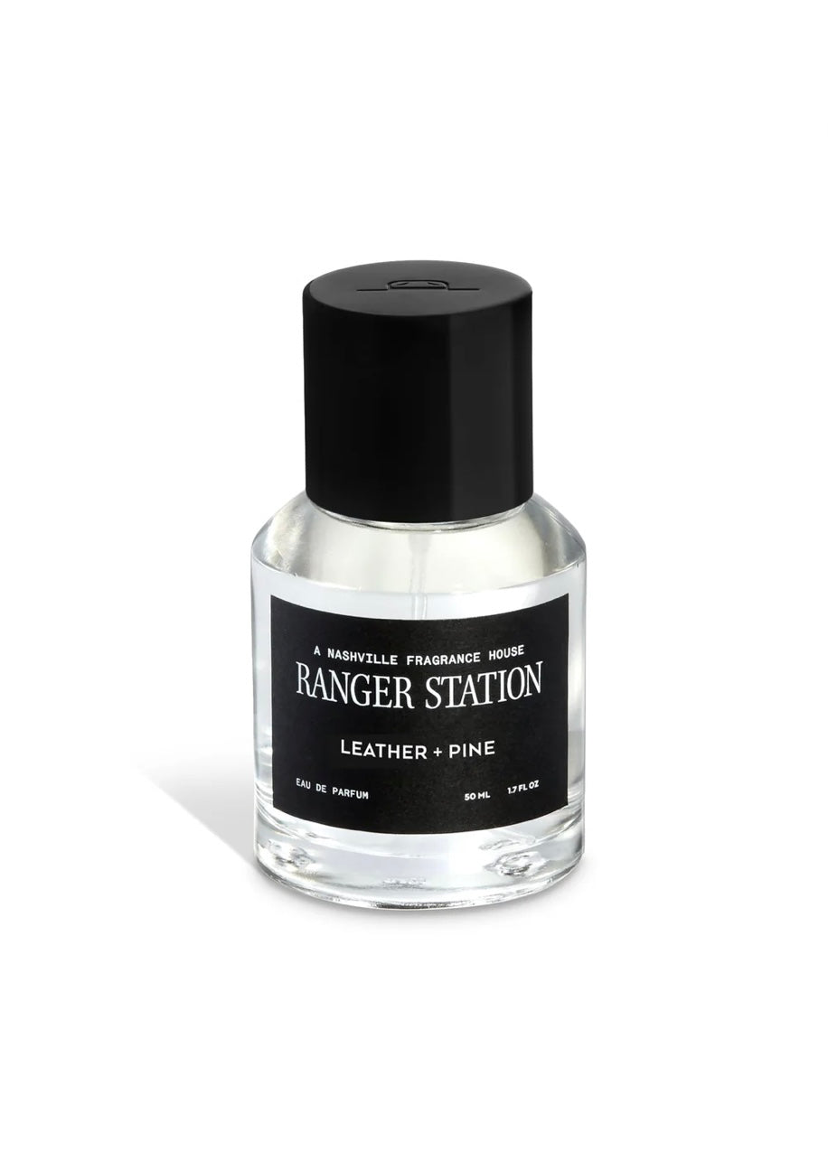 Leather + Pine Perfume