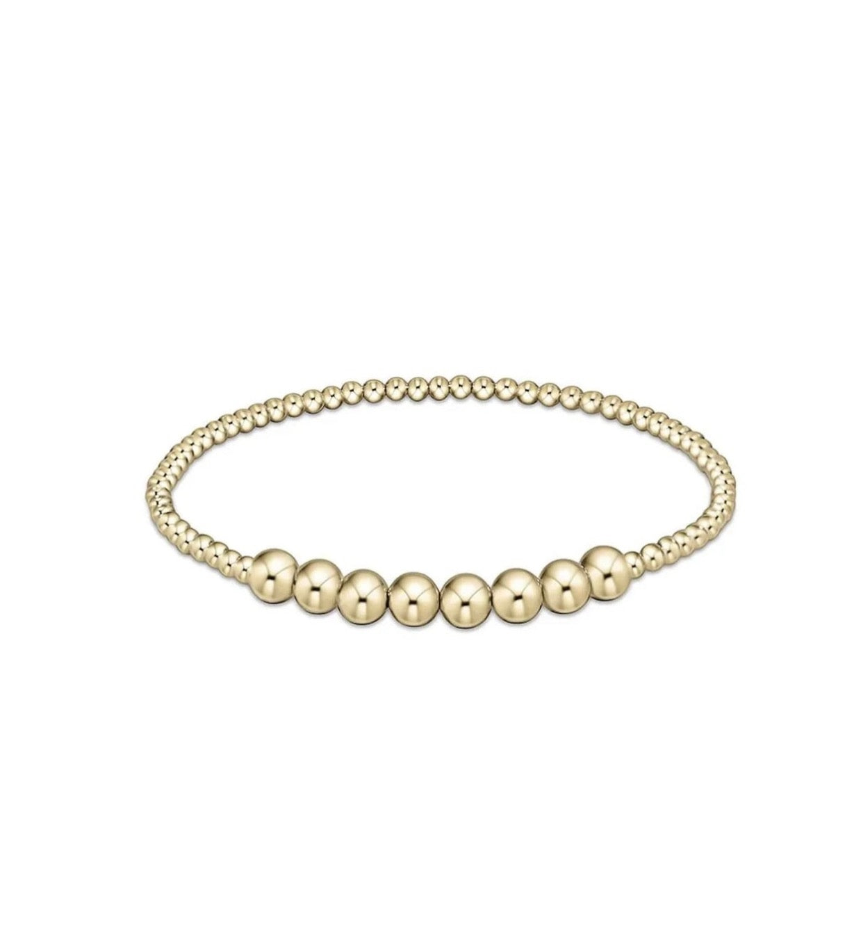 Classic Gold Beaded Bliss 2.5mm