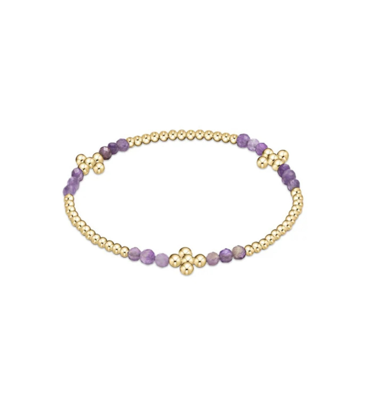 Signature Cross Gold Amethyst