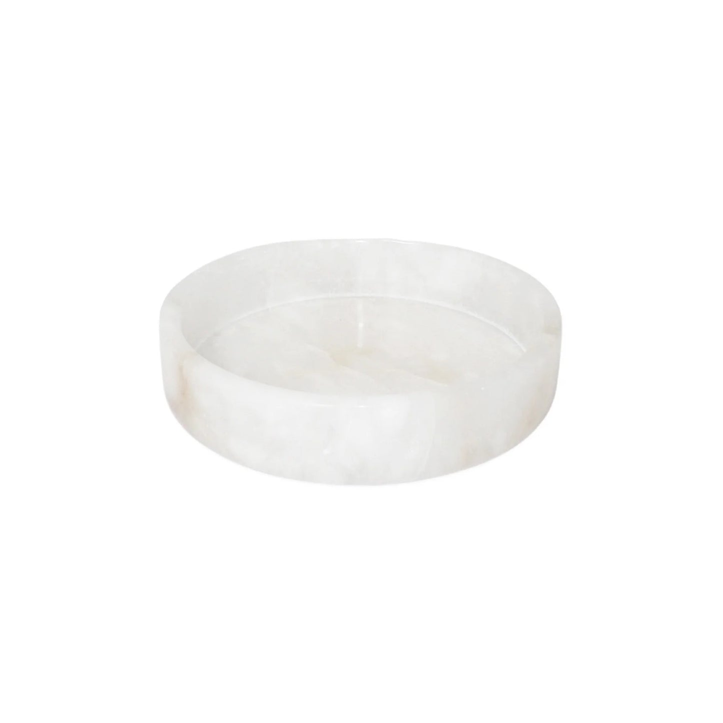 Small Alabaster Round Tray