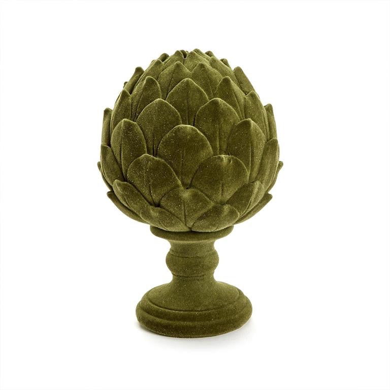 Flocked Artichoke - Small
