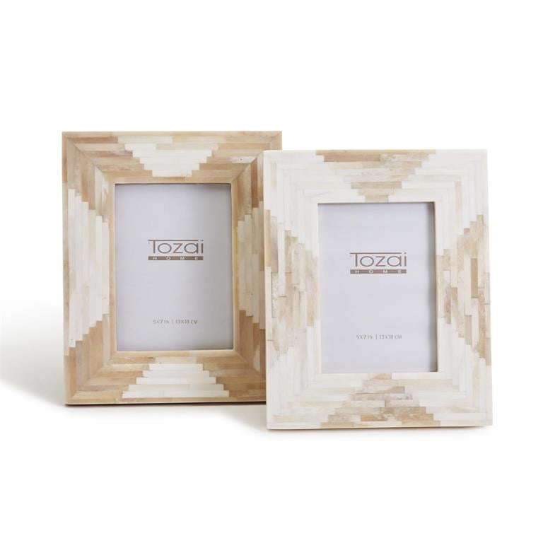Aztec Natural & Bone Frame 5x7