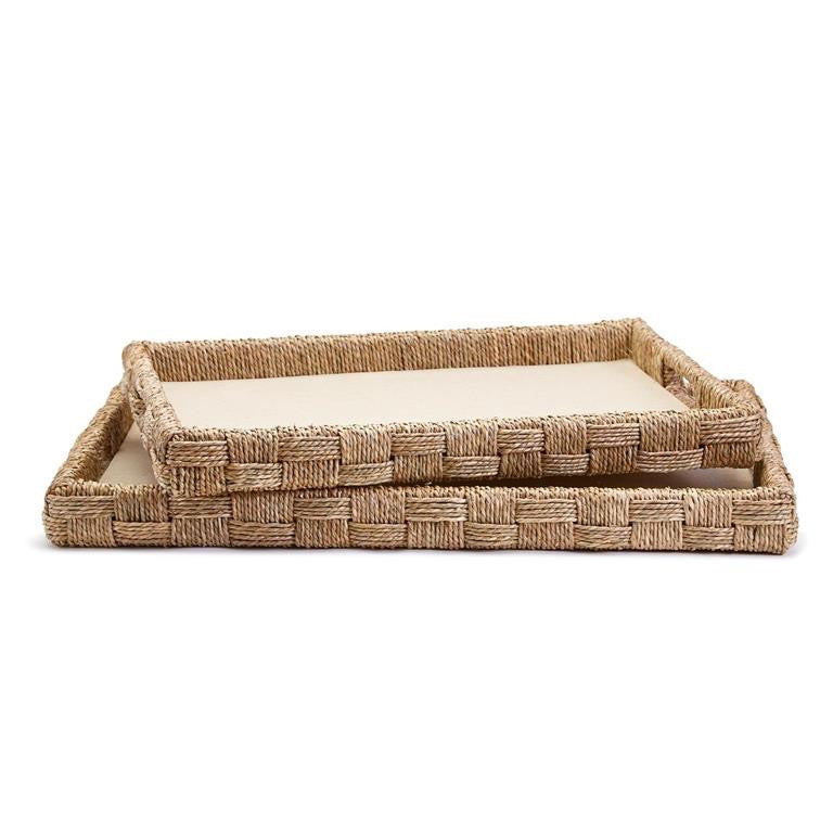 Sea Grass & Rattan Tray