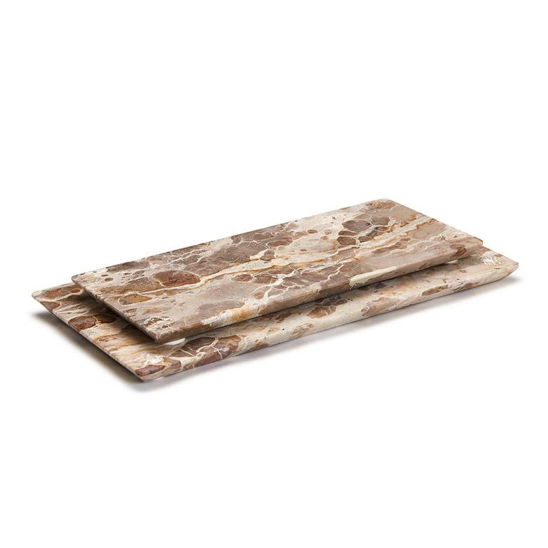Brown Marble Trays