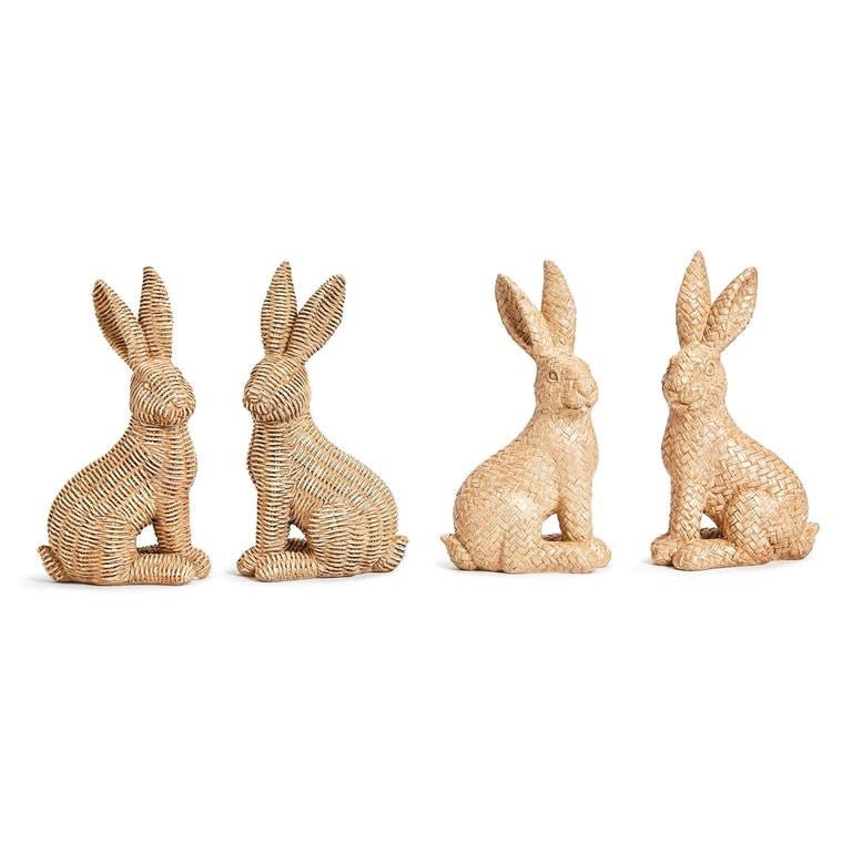 Rattan Weave Pattern Bunnies