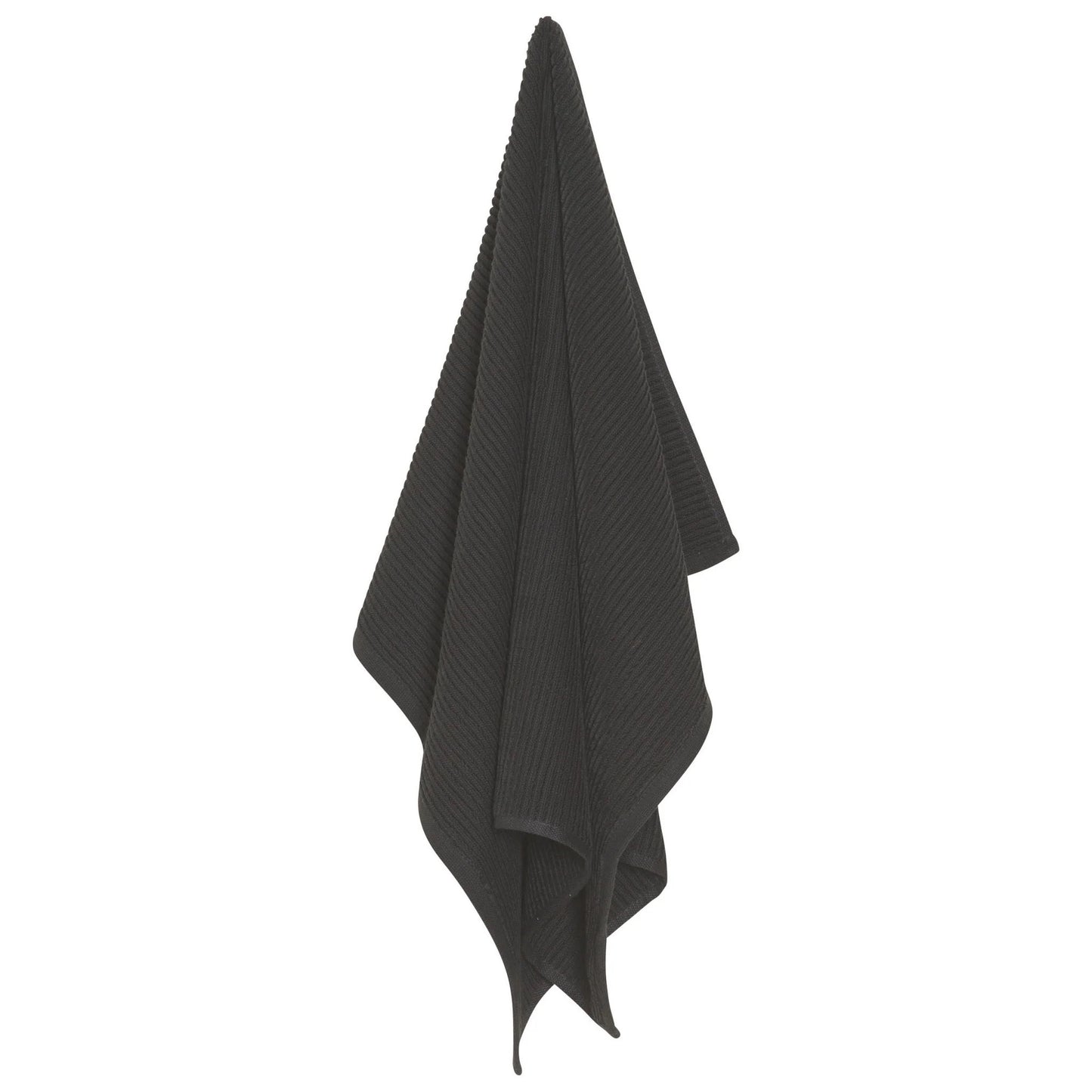 Ripple Black Dish Towel