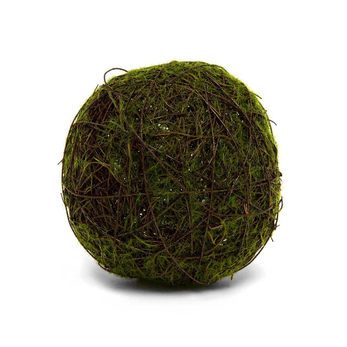 Twig Ball Mossy- lg