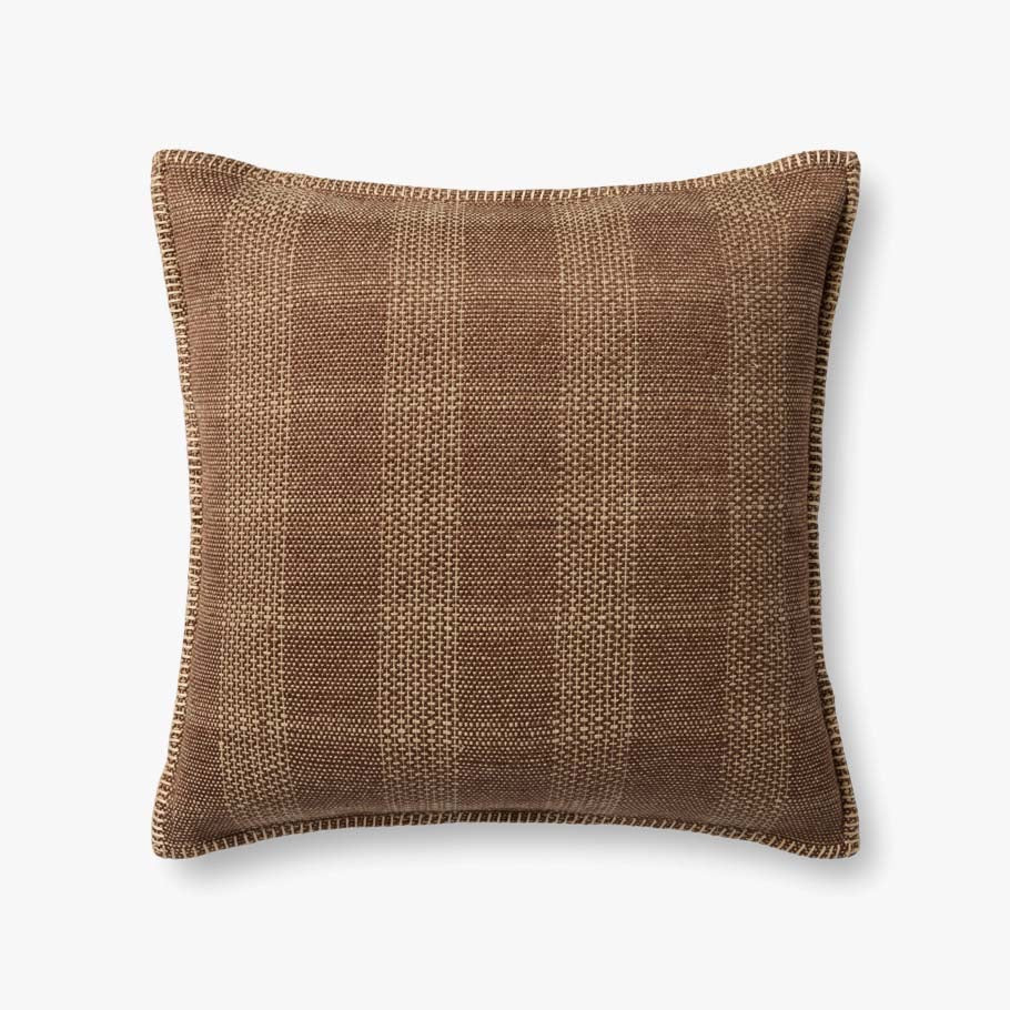 Loloi Pillow - Brown/Tan