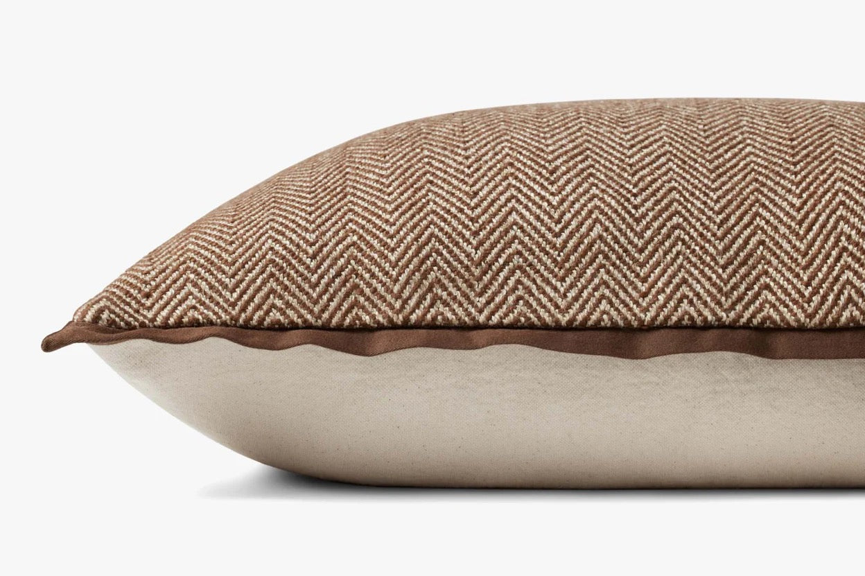 Loloi Pillow - Chocolate
