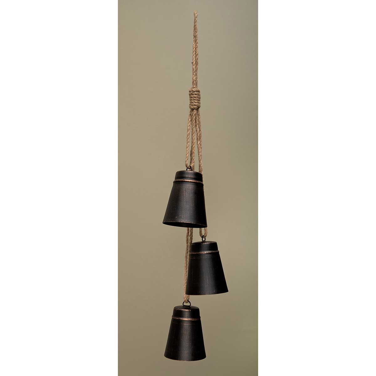 Textured Bells- bronze/copper