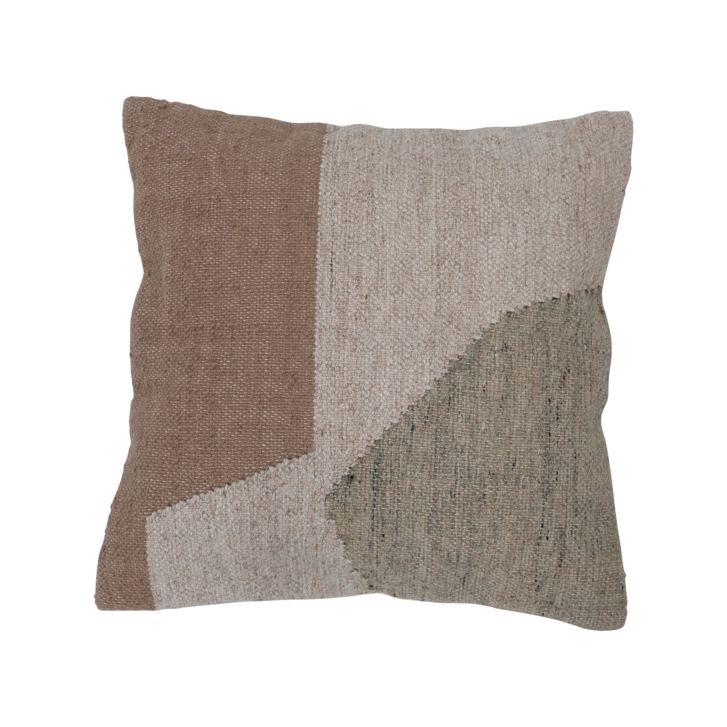 Multicolor Woven Pillow