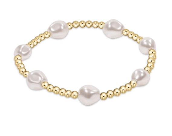 Admire Gold 3mm - Pearl