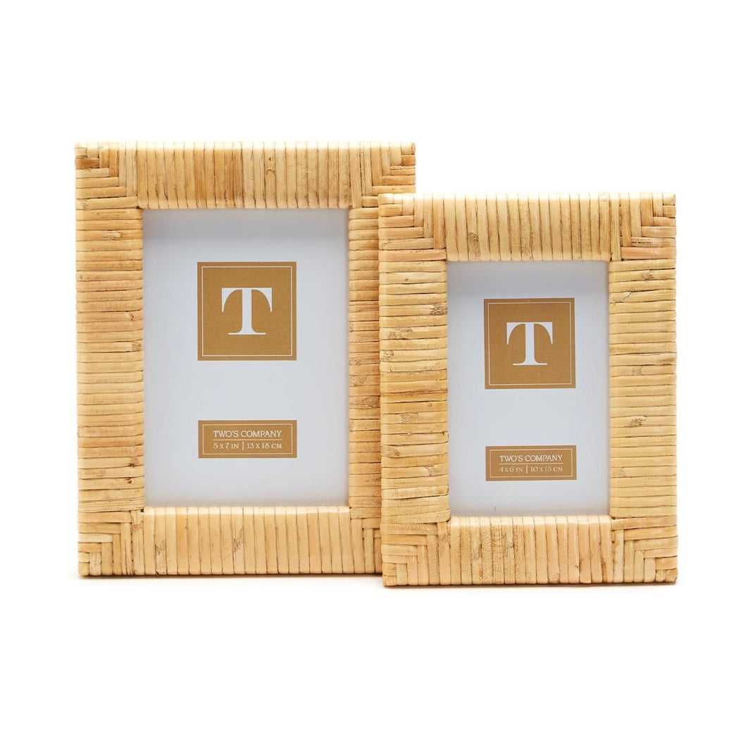Woven Rattan Frame
