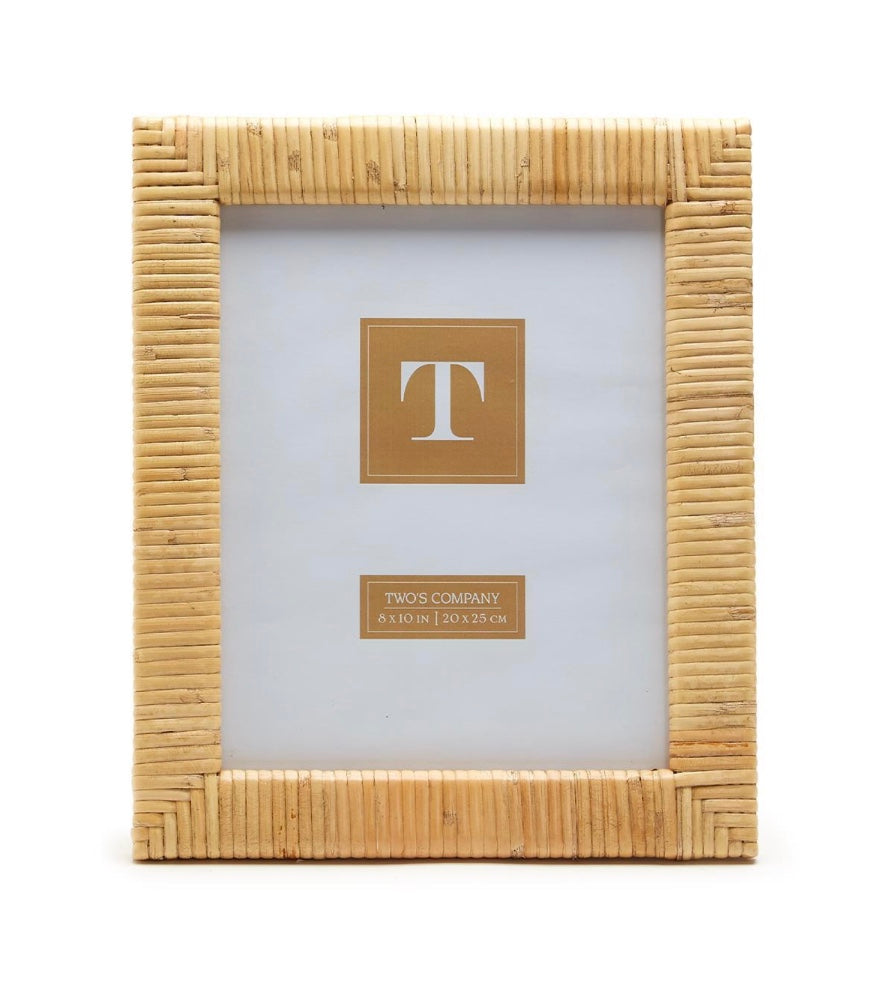 Rattan Photo Frame 8x10