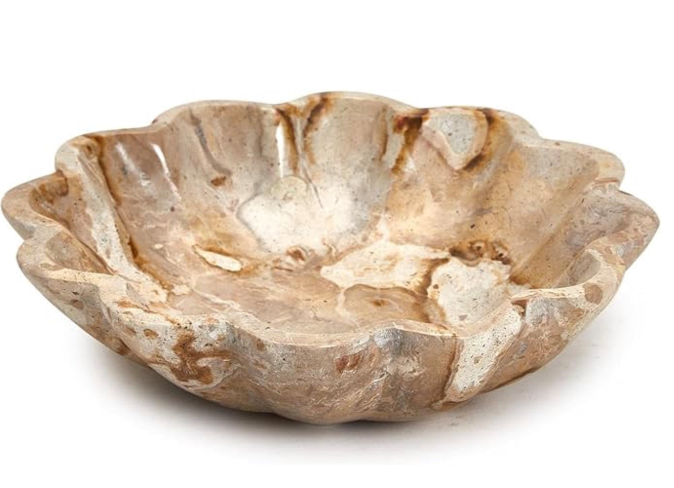 Brown Marble Bowl