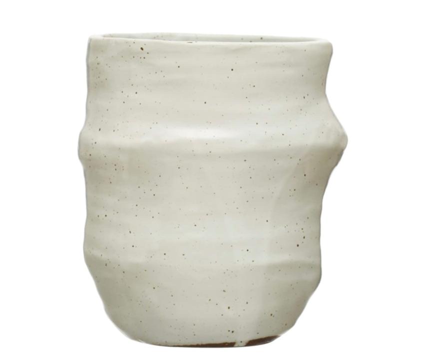 Round Stoneware Crock