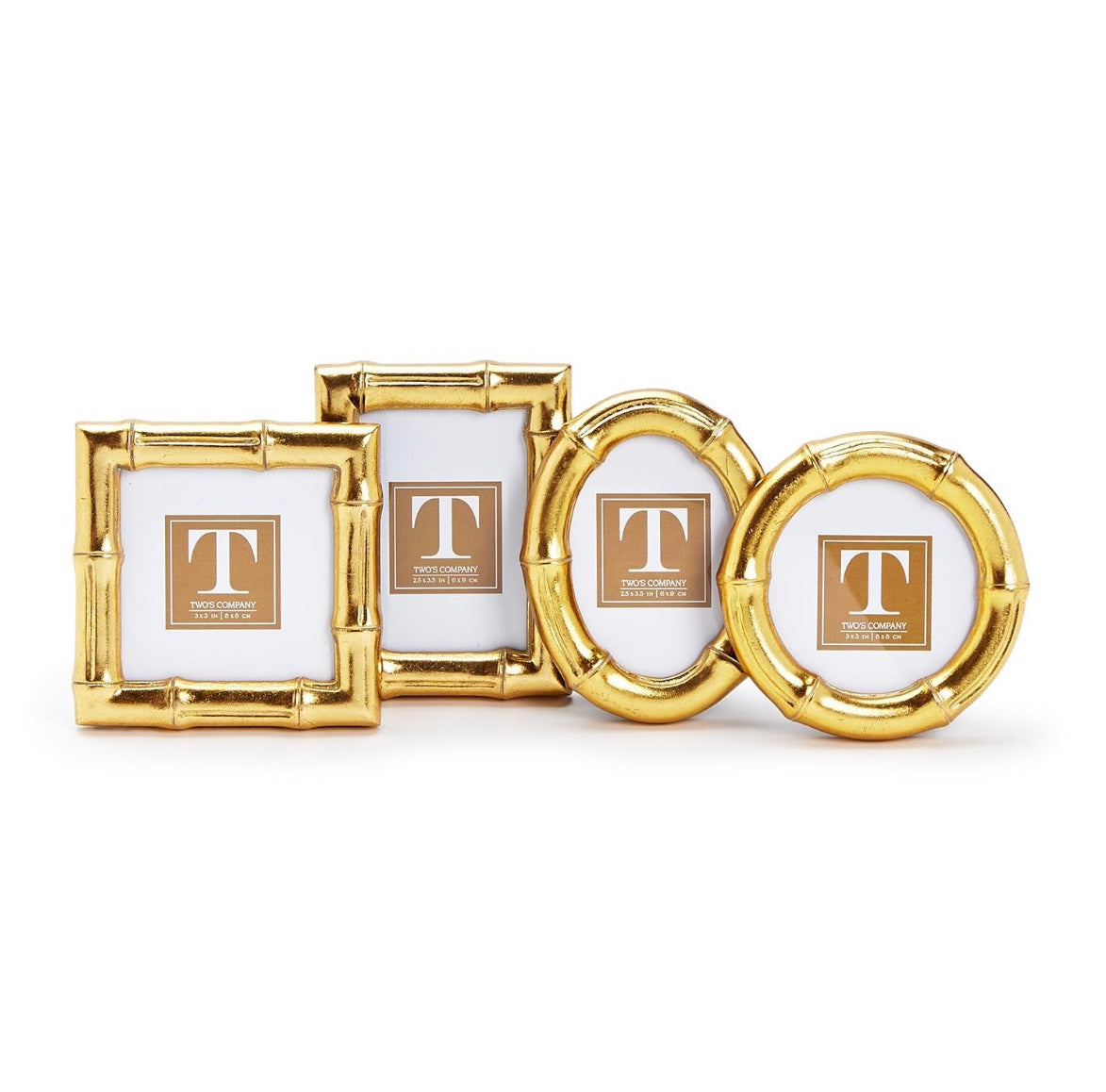 Gold Faux Bamboo Frames
