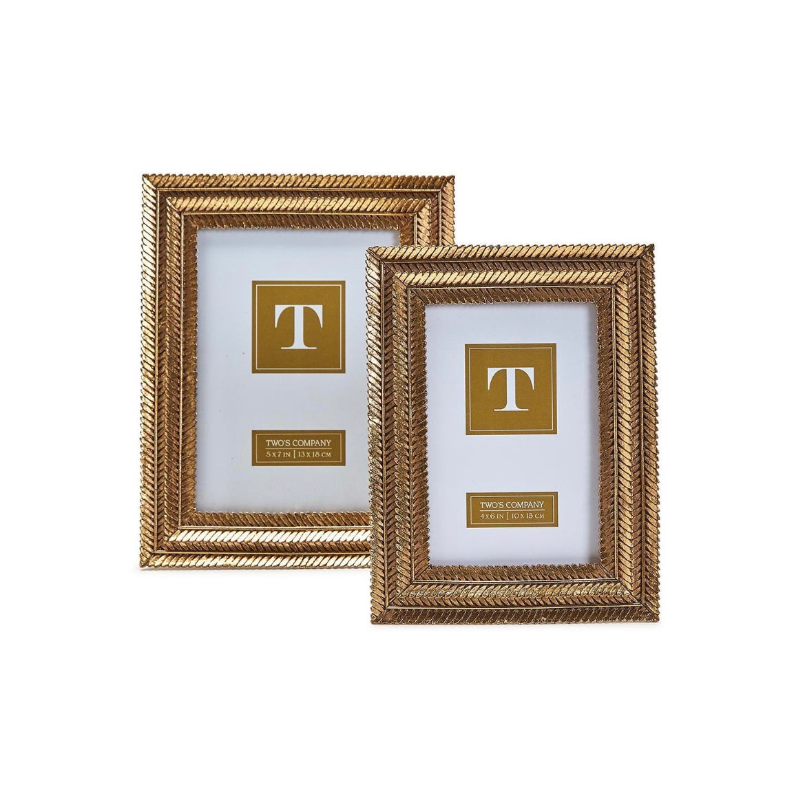 Gold Fern Frame