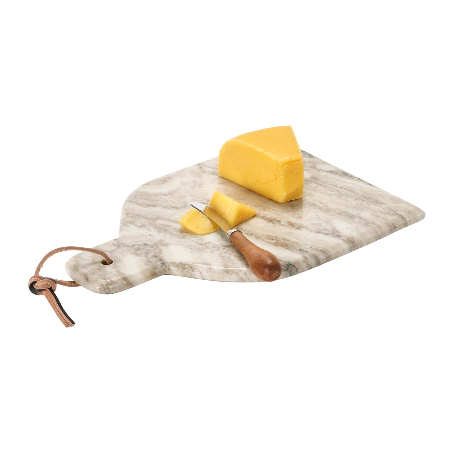Marble Cutting Board w/ Knife