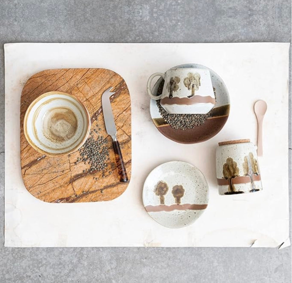 Distressed Marble Cheese Board