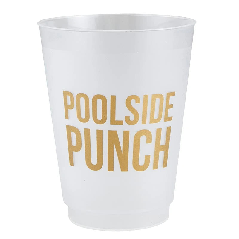 Poolside Punch Frosted Cups