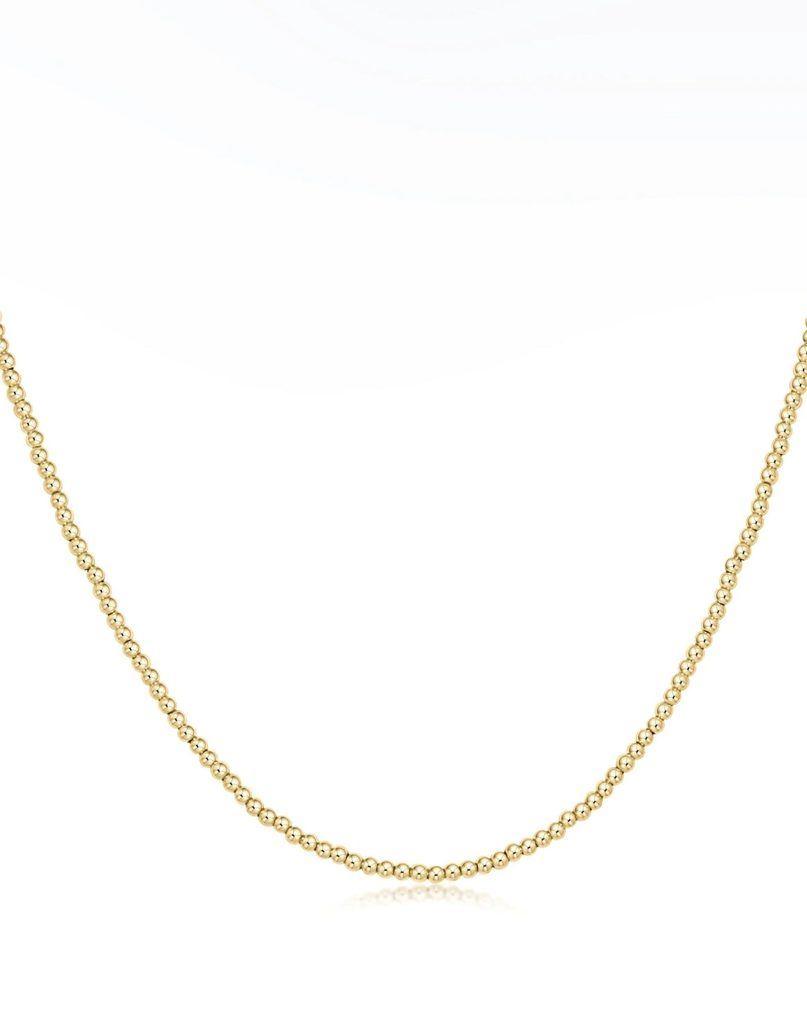 15" Classic Choker 2mm Bead