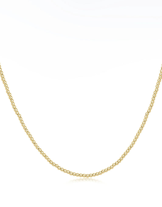 15" Classic Choker 2mm Bead