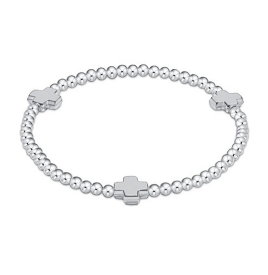 Signature Cross Sterling 3mm