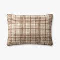 Loloi Pillow - Brown/Ivory