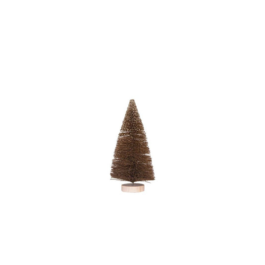 Brown Glitter Brush Tree