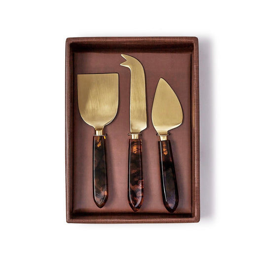 Tortoise Cheese Knives