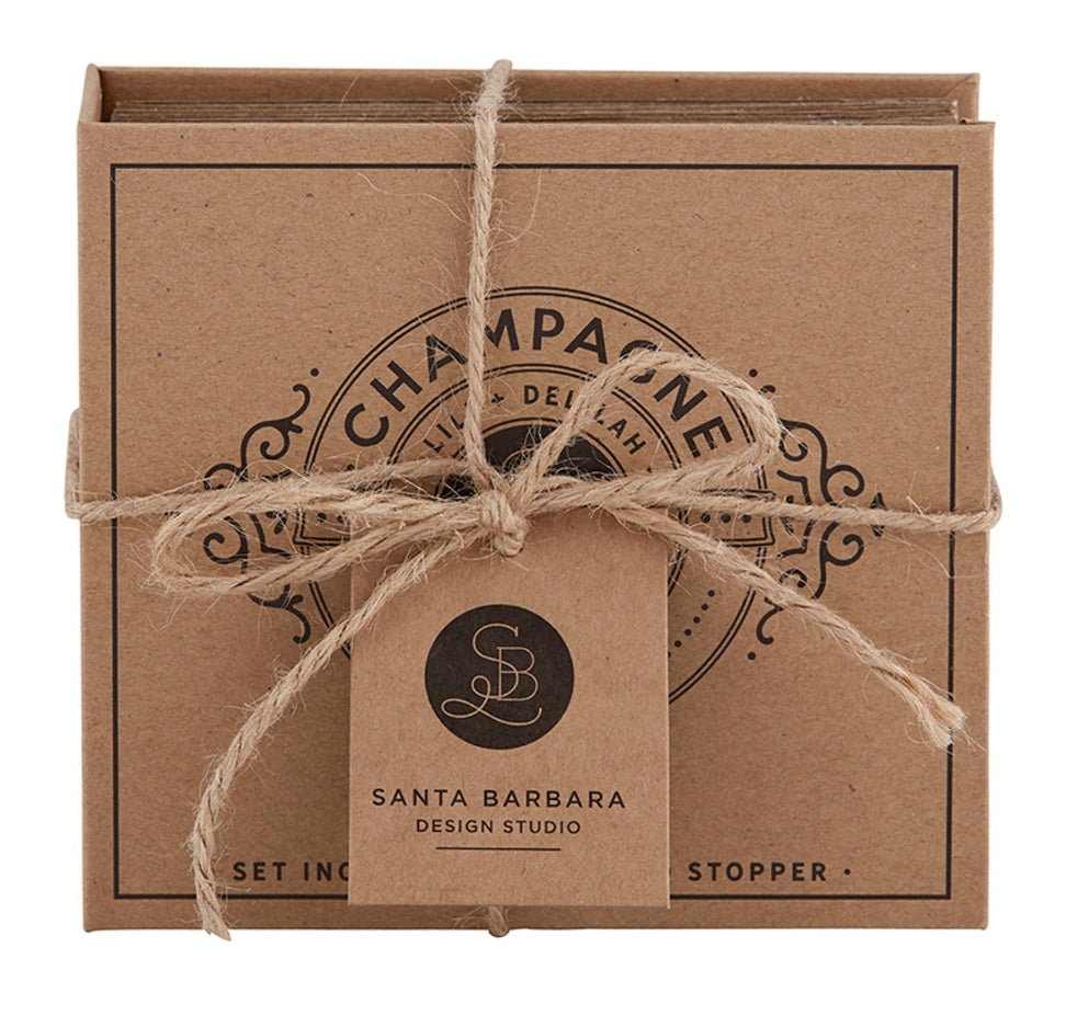 Champagne Stopper Book Box