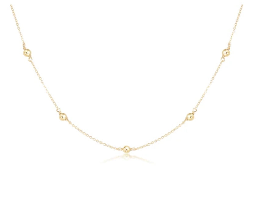 Choker Simplicity Chain Gold - Classic 4mm Gold