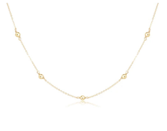 Choker Simplicity Chain Gold - Classic 4mm Gold