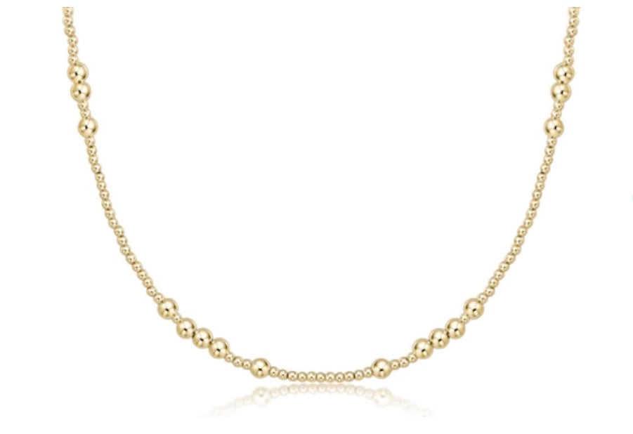 17" Choker Hope Unwritten - Gold