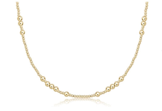 17" Choker Hope Unwritten - Gold