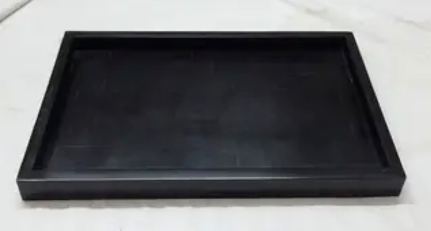 Rectangular Black Tray
