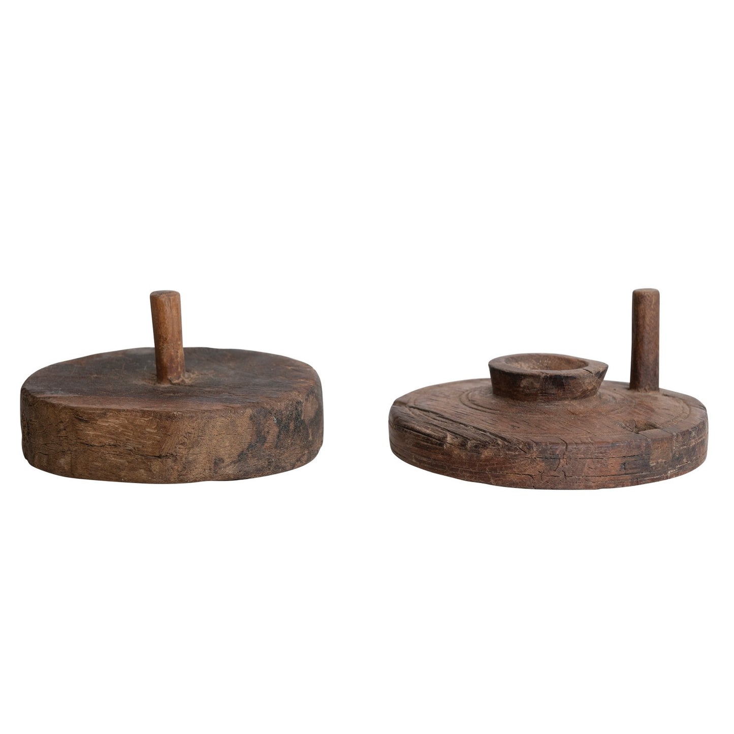Round Reclaimed Spice Grinder