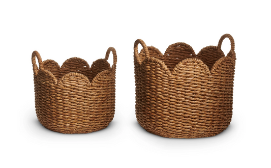Scalloped Baskets