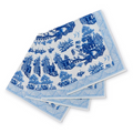 Blue Willow Cocktail Napkin