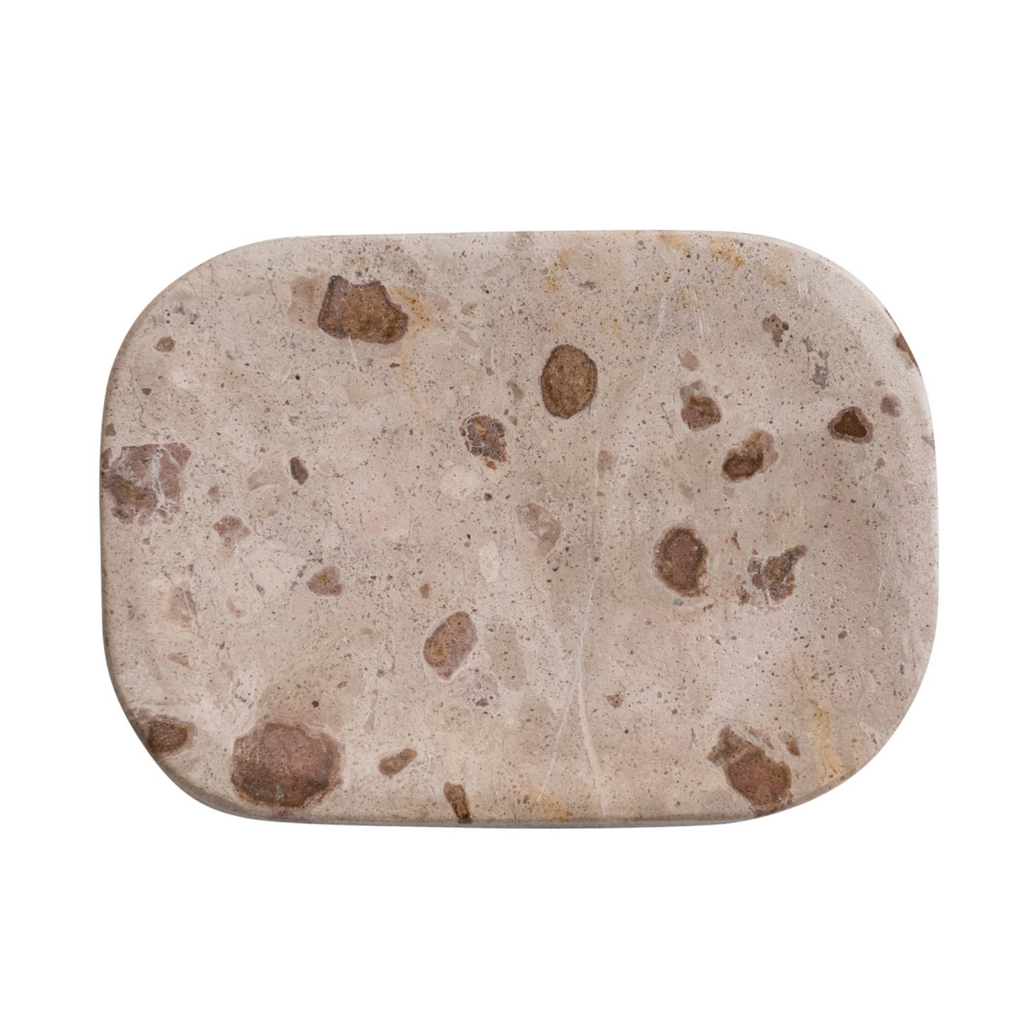 Brown Marble Soap Dish