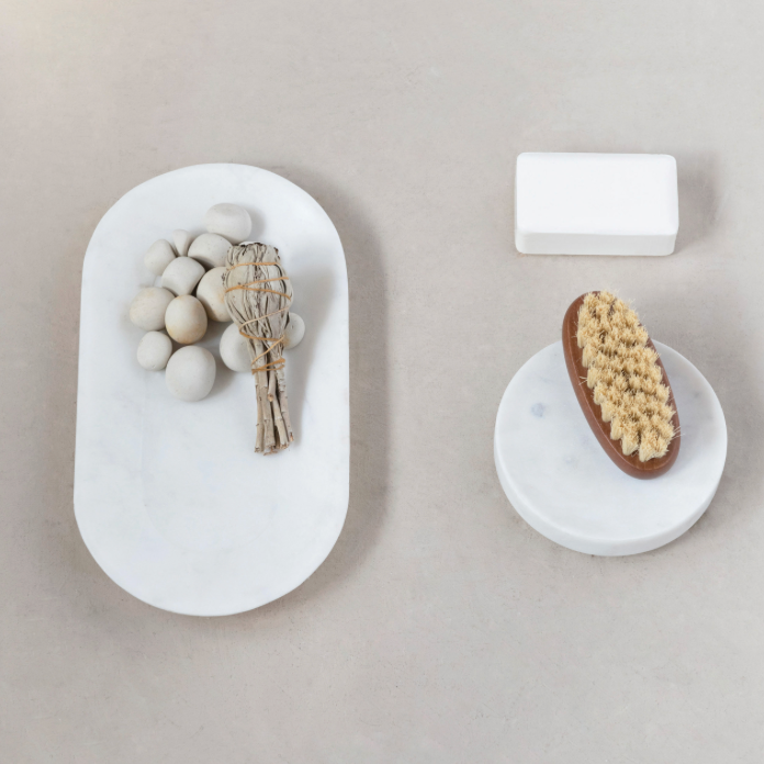 White Marble Tray