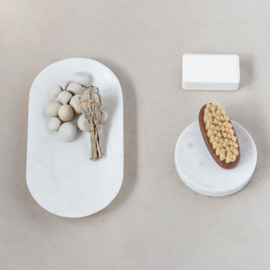 White Marble Tray