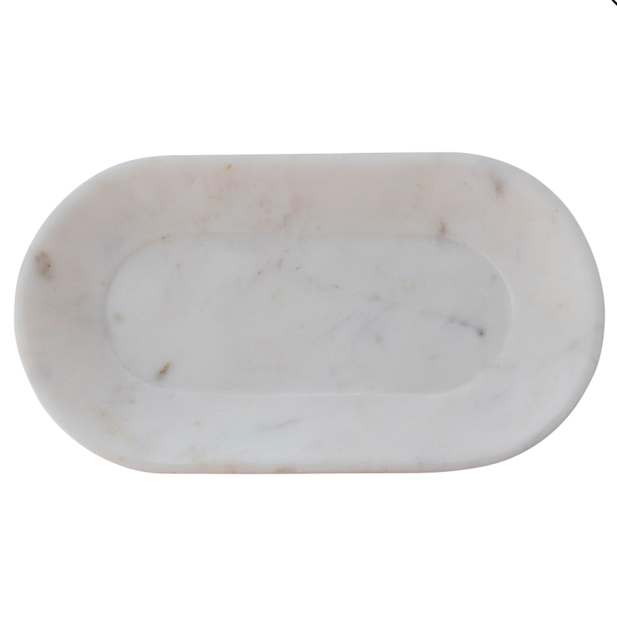 White Marble Tray