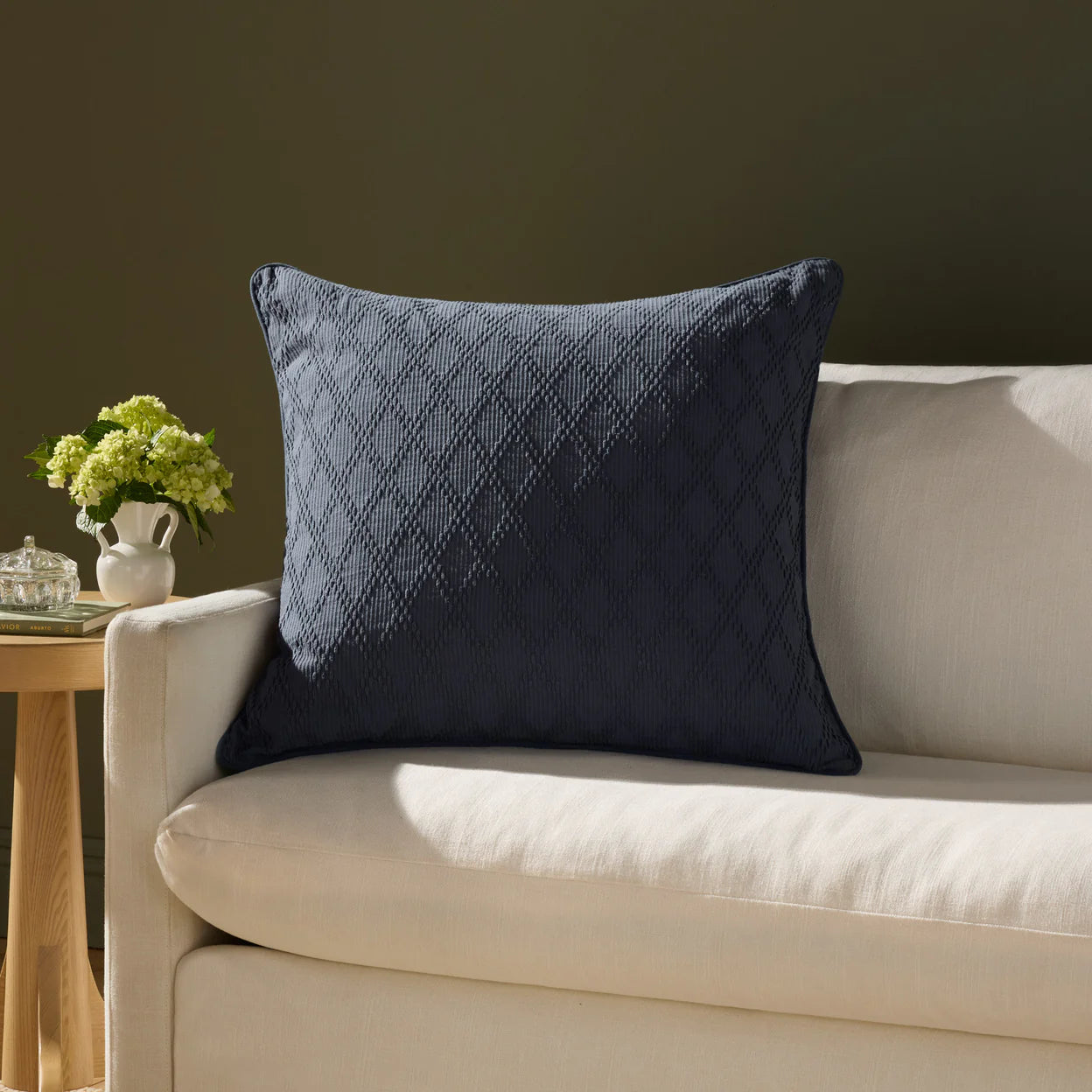 Loloi Cary Blue Pillow