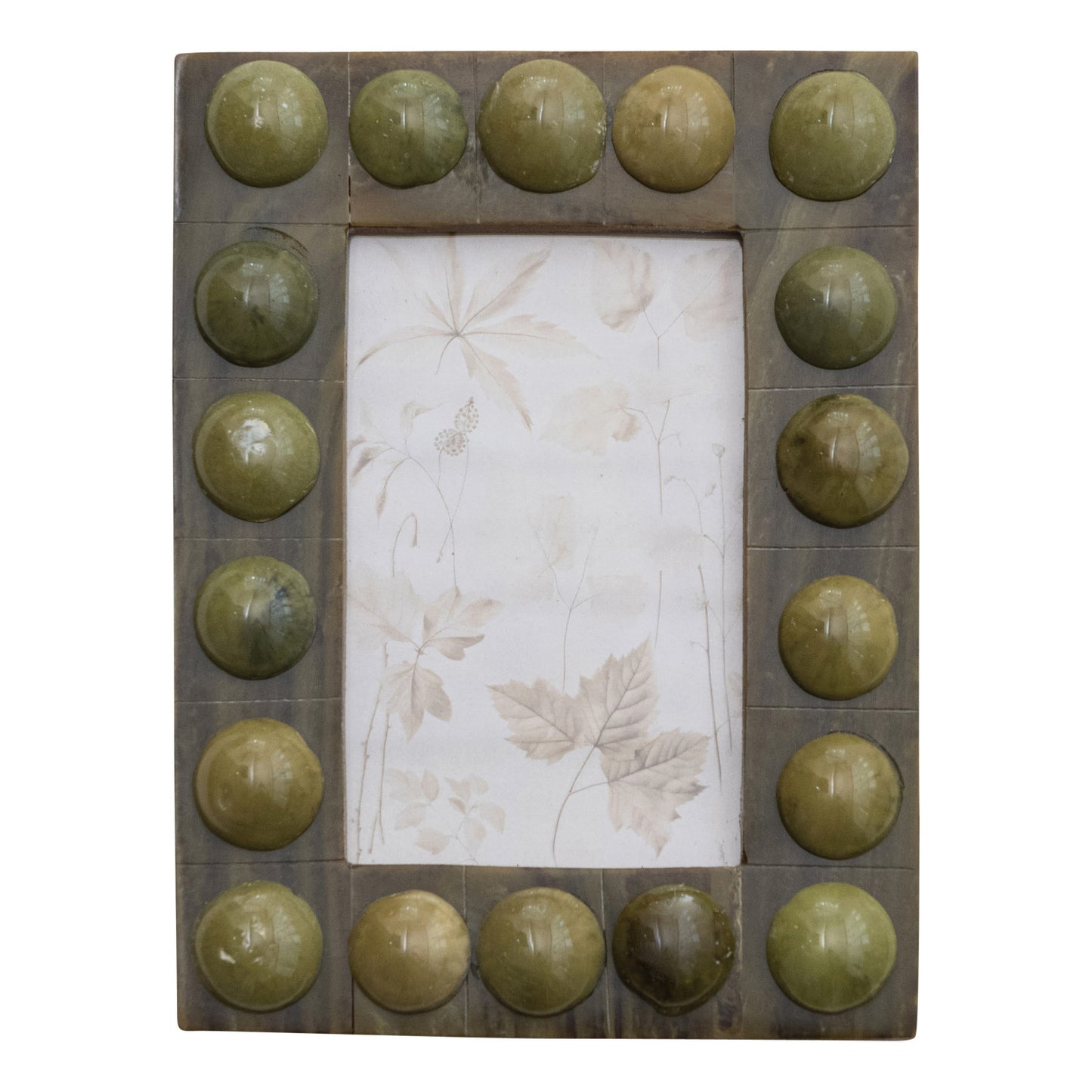 Marbled Resin Bobbin Frame