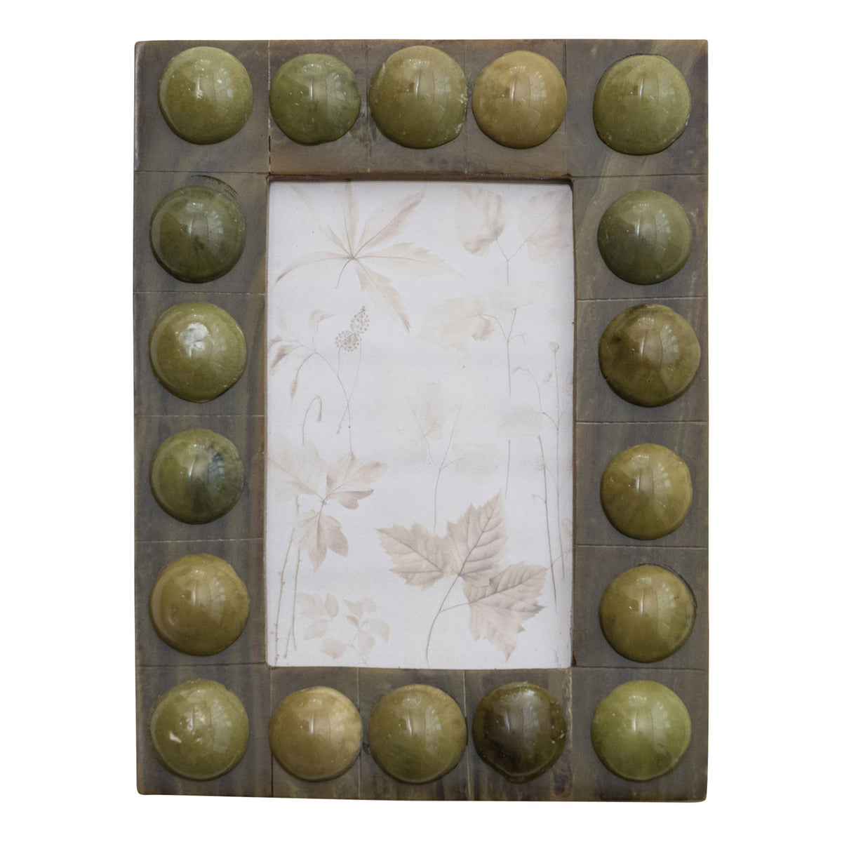 Marbled Resin Bobbin Frame