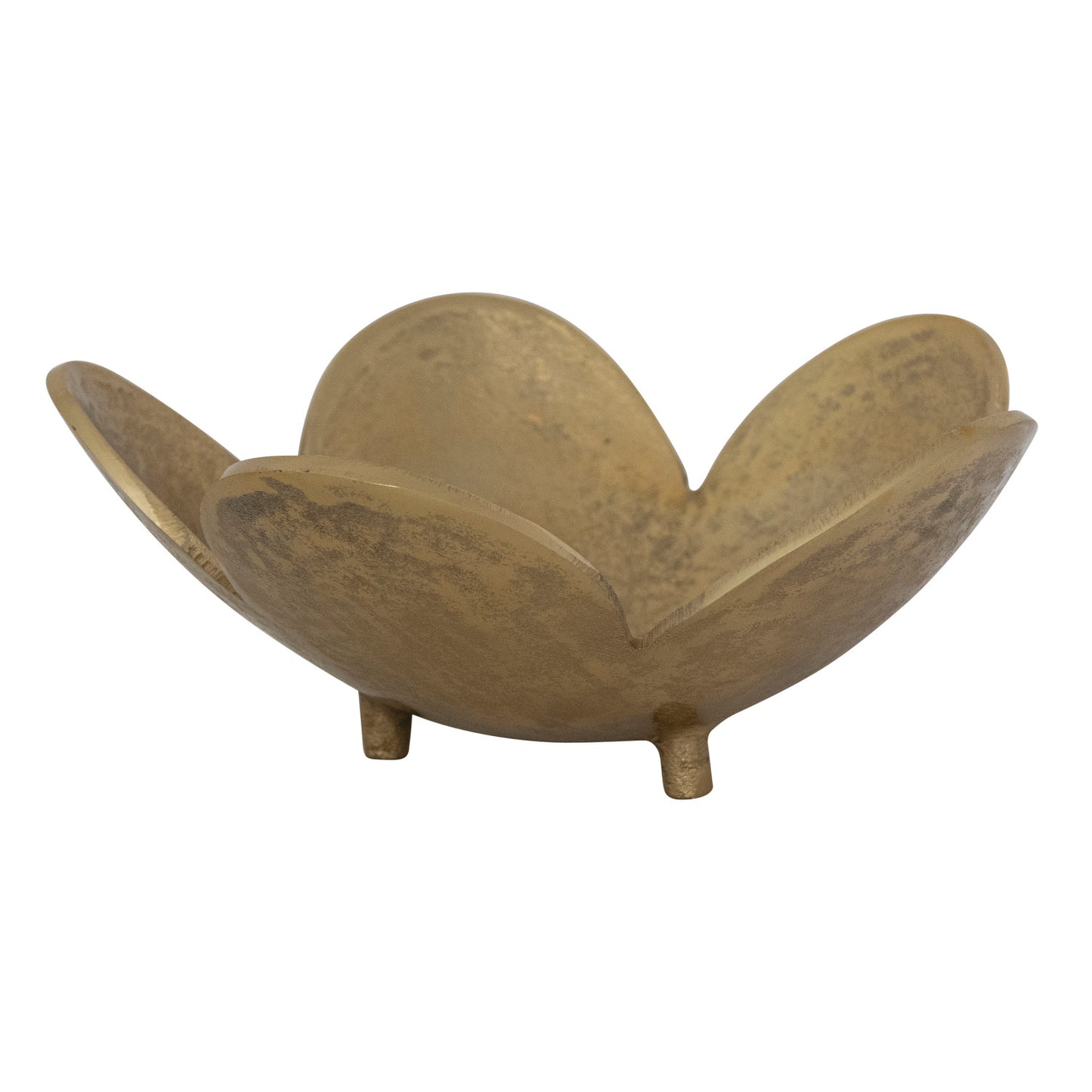 Gold Footed Flower Bowl
