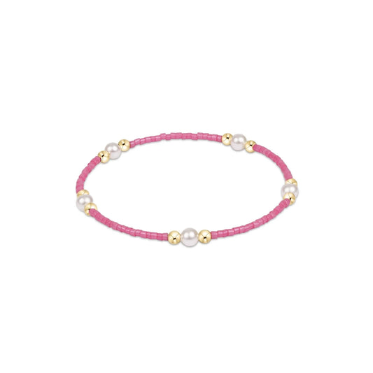 Hope Purpose Pearl Bracelet - Bubblegum