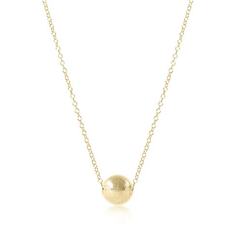 16" Honesty Necklace Gold